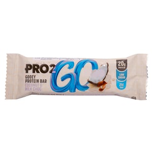 Pro 2Go Gooey Protein Bar Coconut & Milk Chocolate 60g
