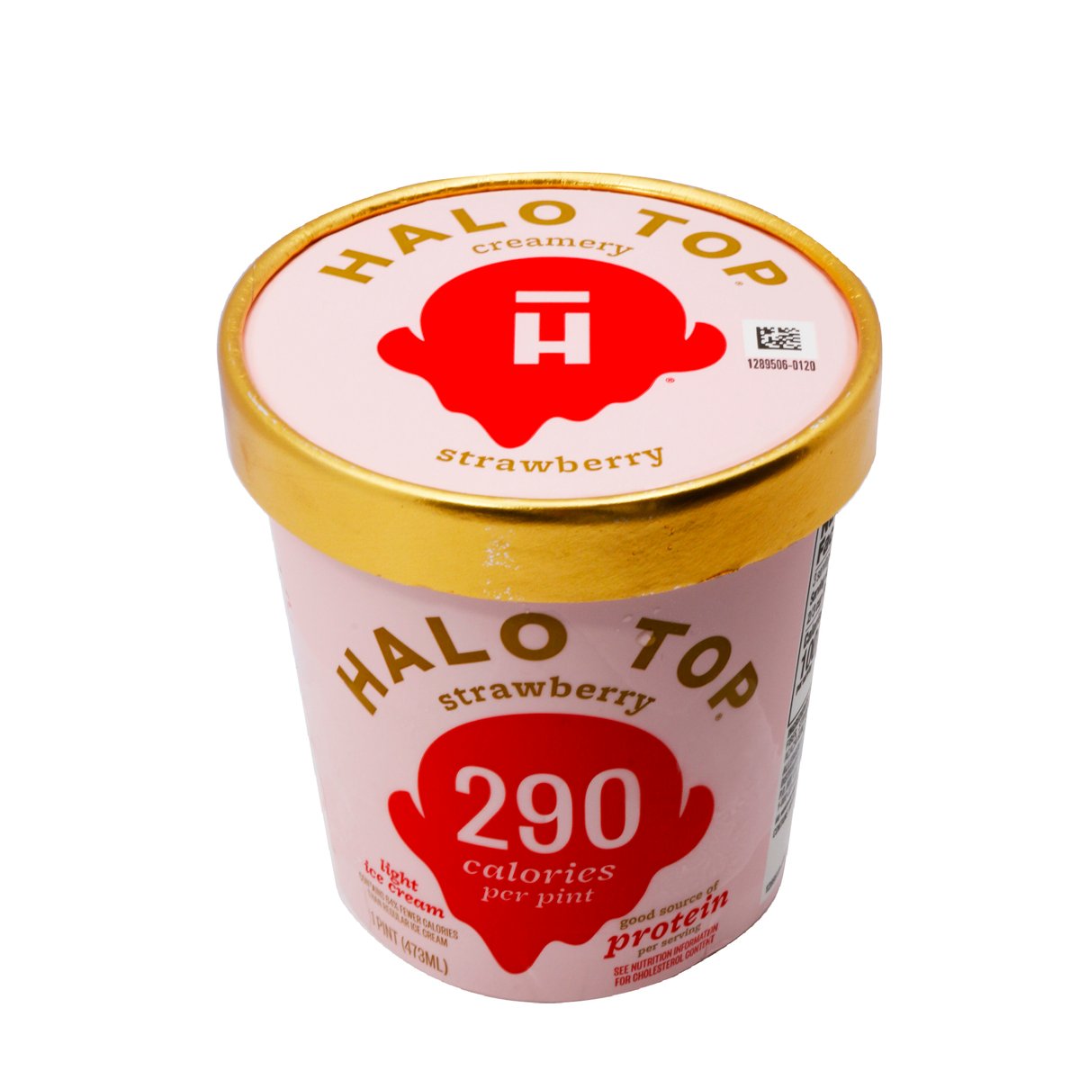 Halo Top Light Ice Cream Strawberry 473ml