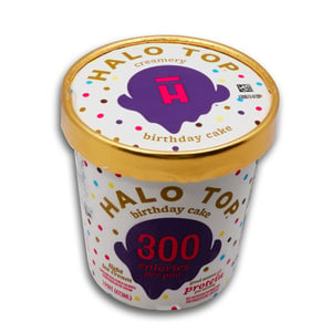 Halo Top Light Ice Cream Birthday Cake 473 ml