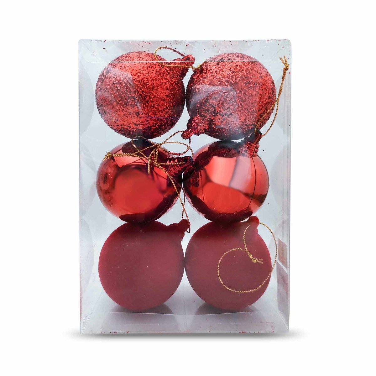Siam Christmas Ball Ornaments Assorted 3014-28 6s