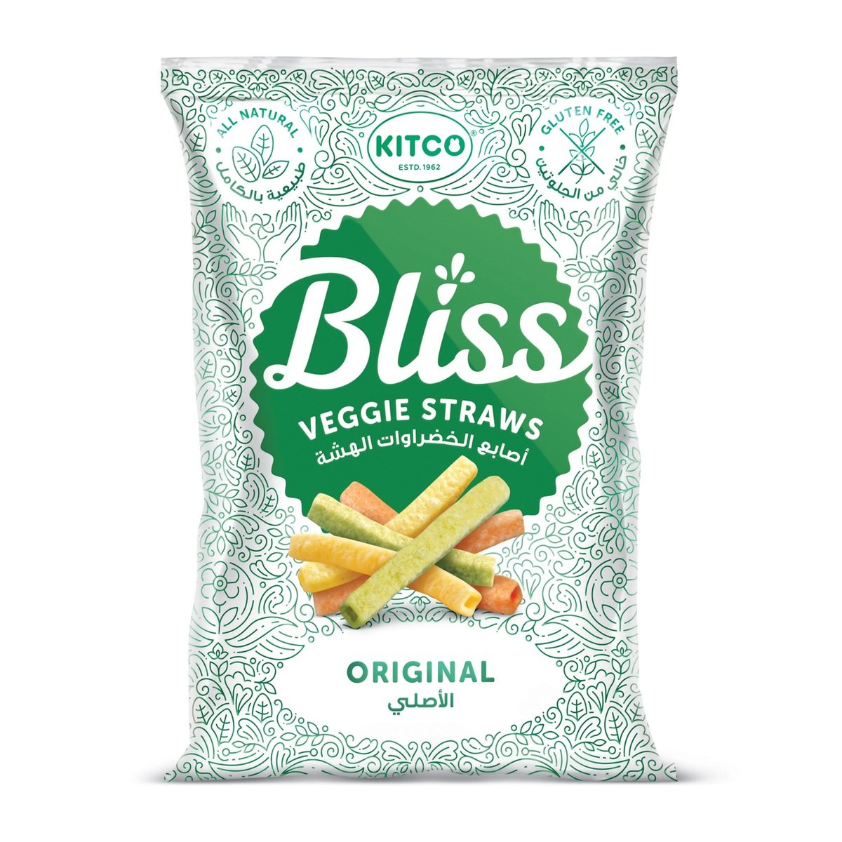 Kitco Bliss Veggie Straws Original 135g