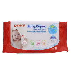 Pigeon Extra Soft & Extra Thick Wipes 82pcs