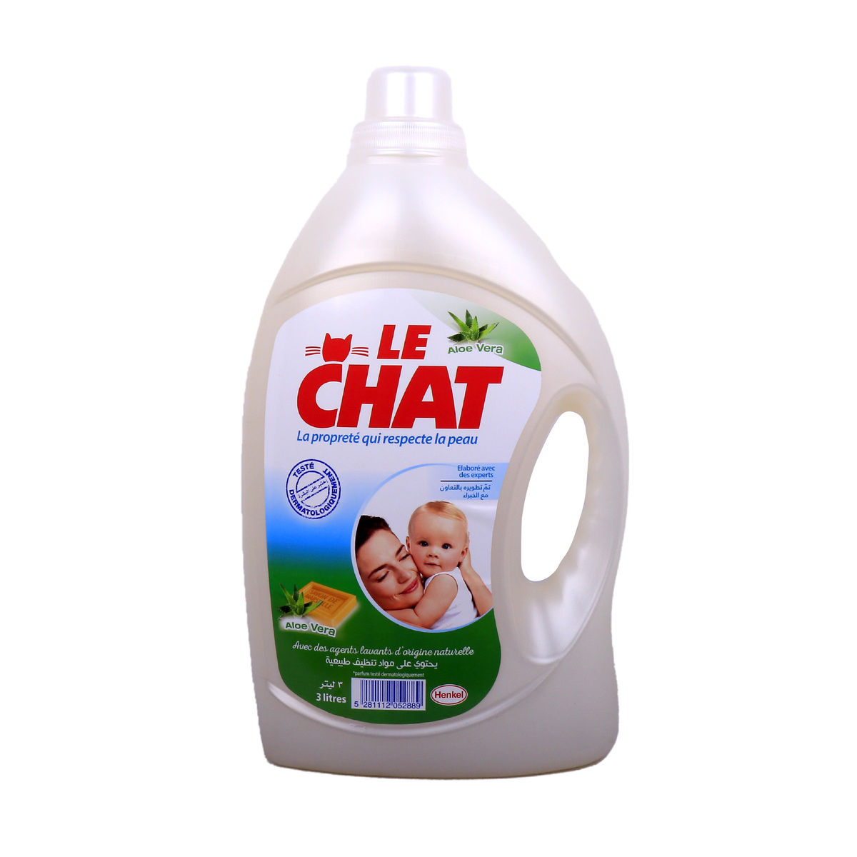Le Chat Liquid Detergent Aloe Vera 3Litre