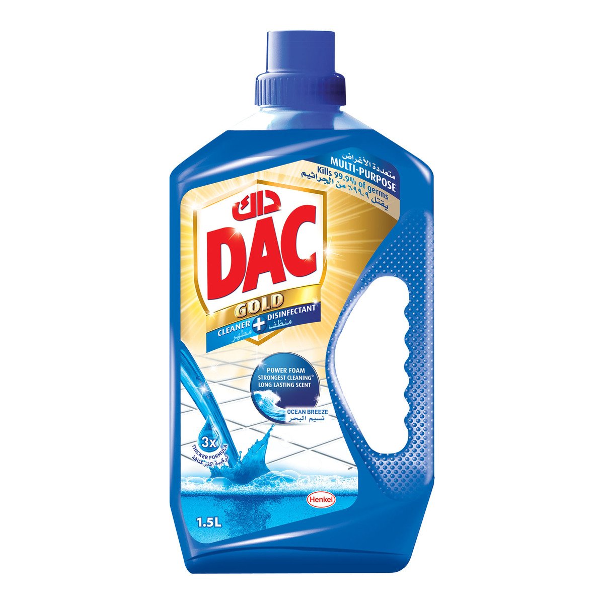 Dac Gold Cleaner + Disinfectant Ocean Breeze 1.5Litre