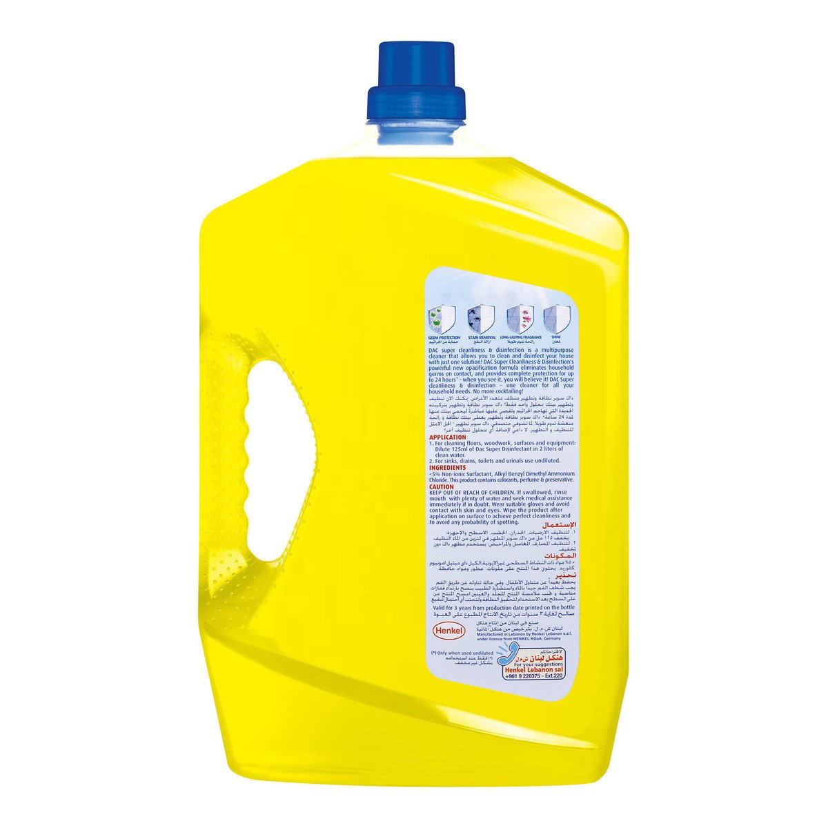 Dac Gold Cleaner + Disinfectant Citrus Burst 3Litre