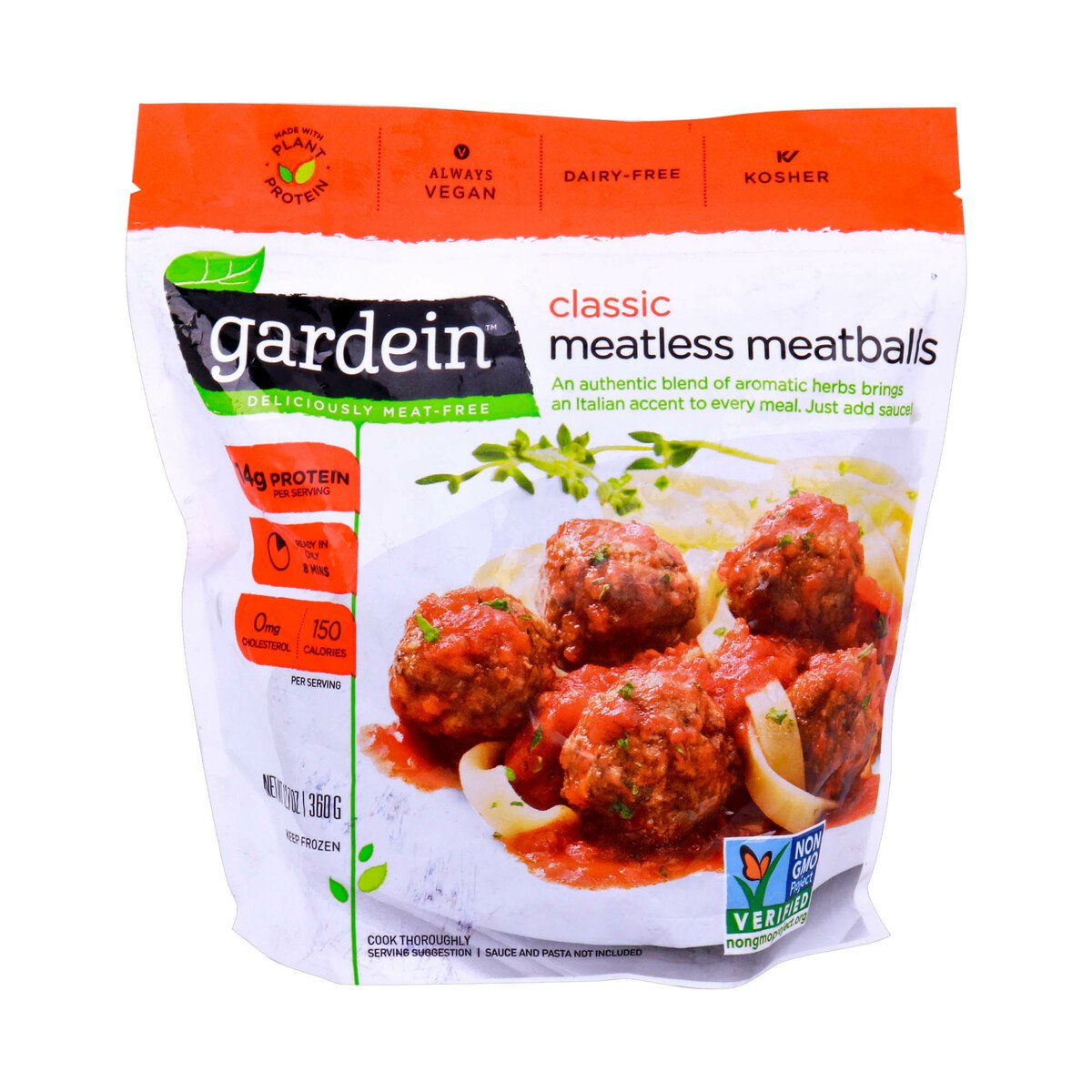 Gardein Classic Meatless Meatballs 360 g