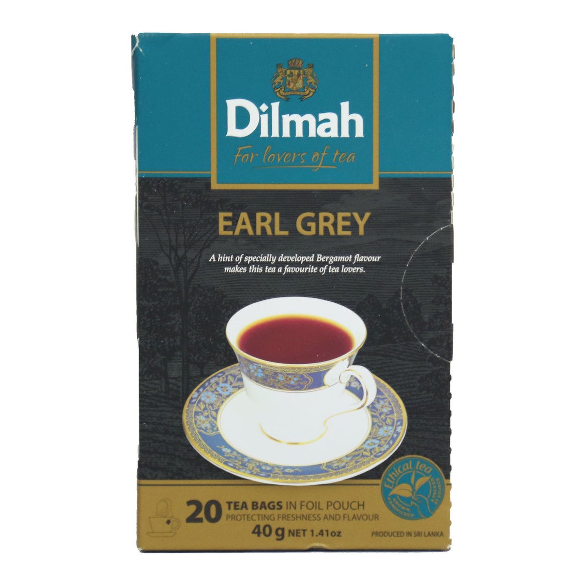 Dilmah Tea Bag Earl Grey 20 pcs