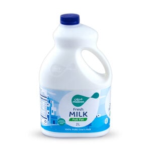 Mazoon Fresh Milk Full Fat 2Litre