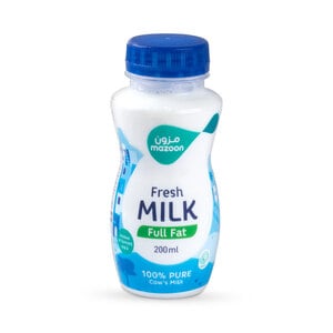 Mazoon Fresh Milk Full Fat 200ml
