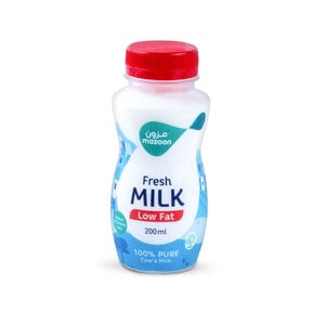 Mazoon Fresh Milk Low Fat 200ml