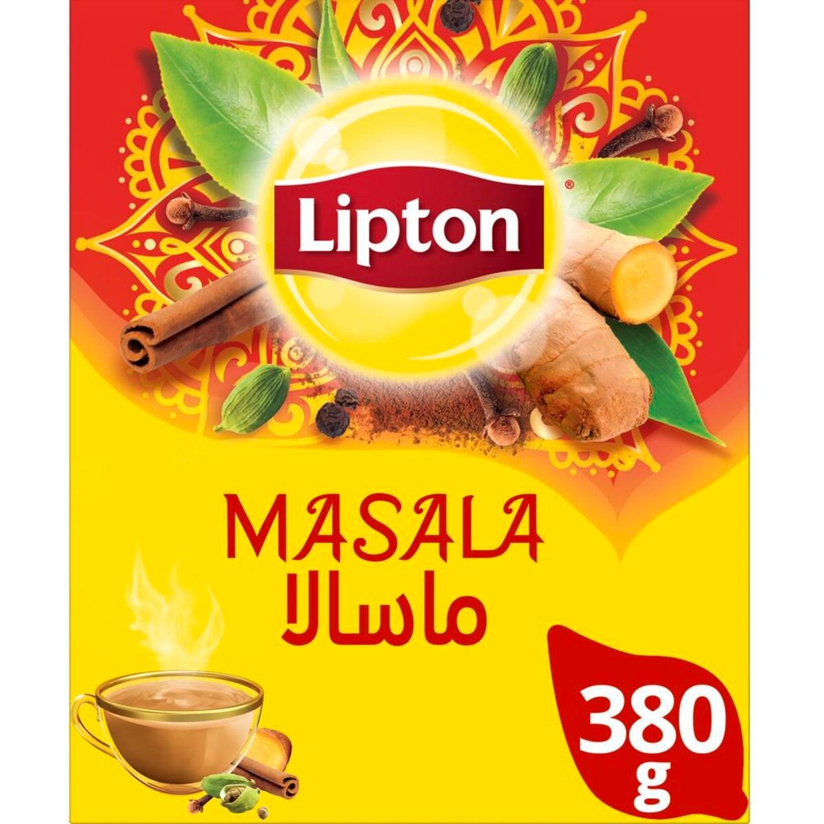 Lipton Flavoured Black Loose Tea Masala 380 g
