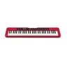 كاسيو لوحة مفاتيح موسيقية CTS-200 باللون الأحمر