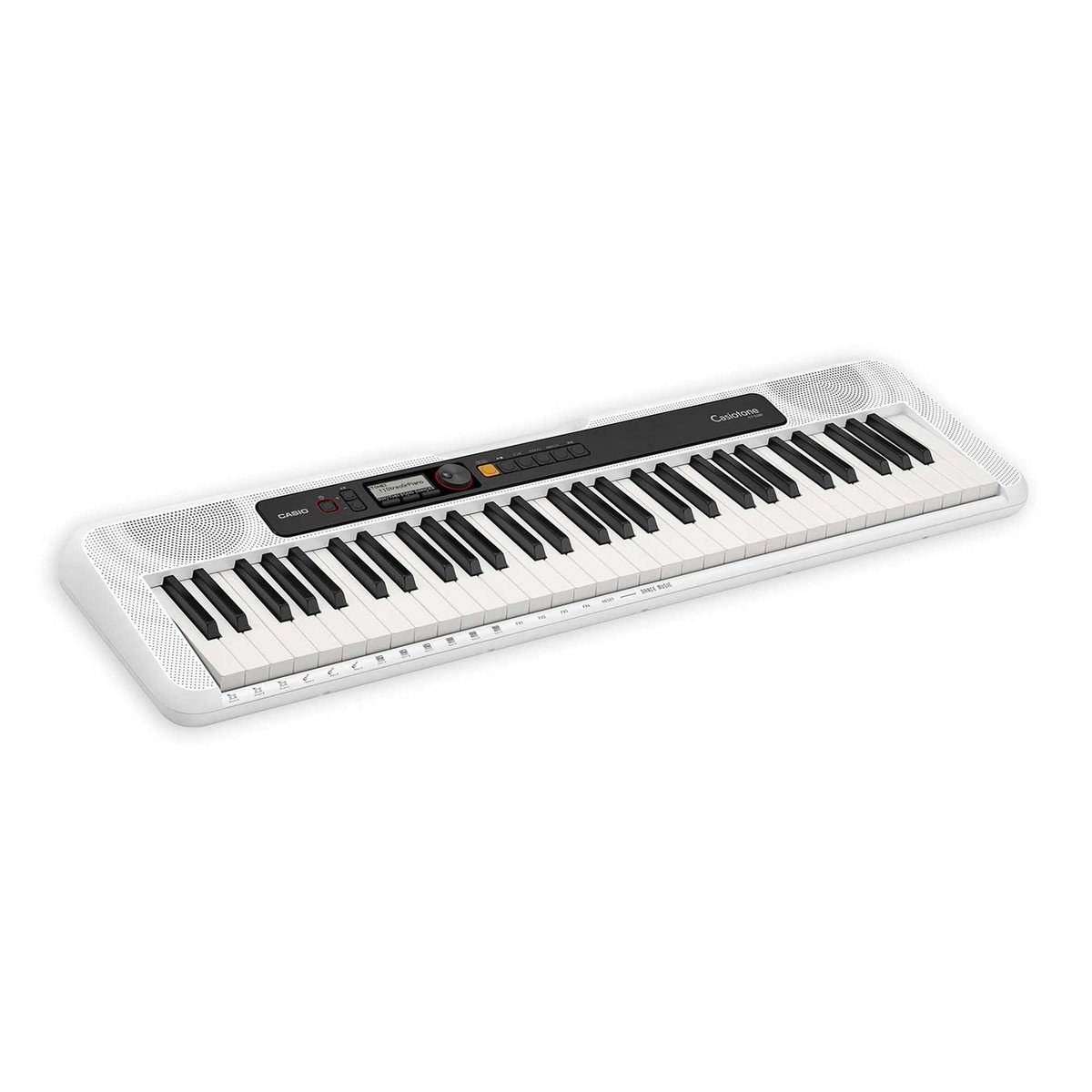 كاسيو لوحة مفاتيح موسيقية CTS-200 باللون الأبيض