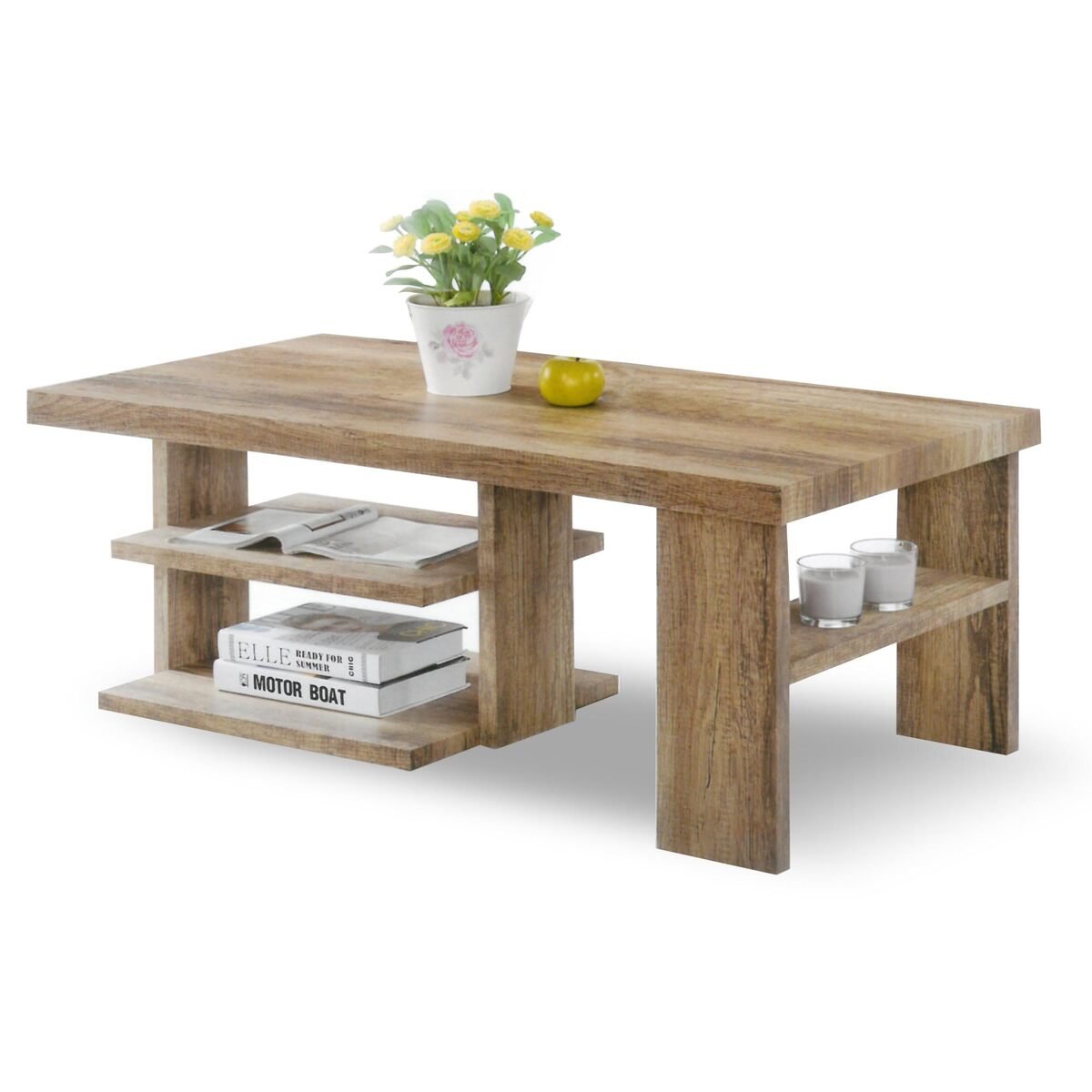 Maple Leaf Home Coffee Table JEFF Size: L110xW55xH45cm