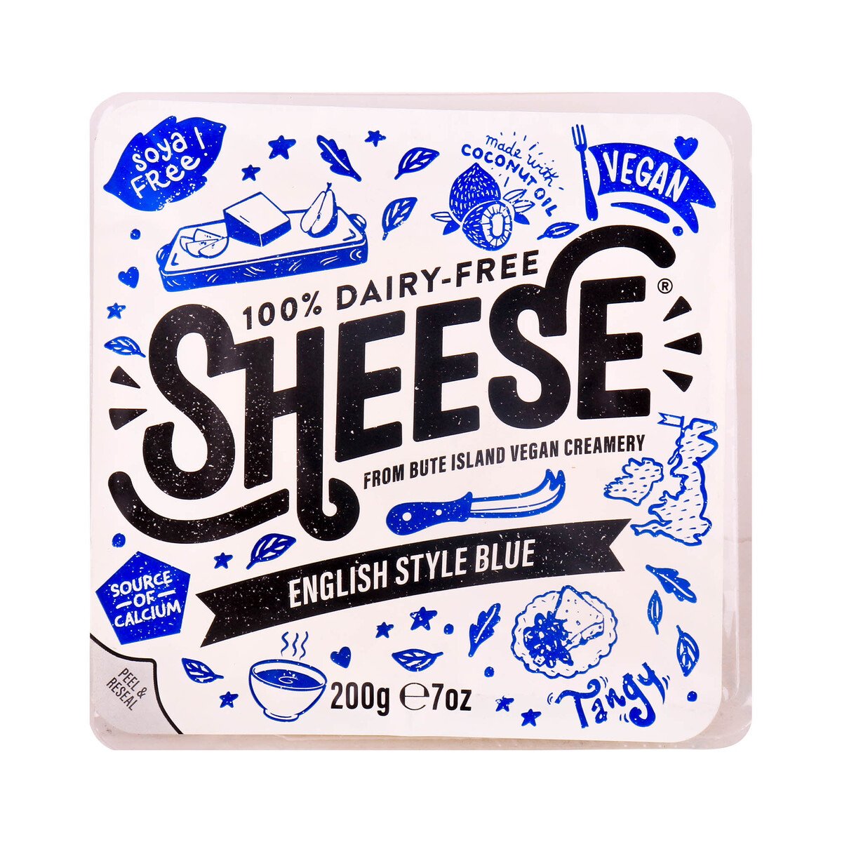 Sheese Blue English Style Wedge Cheese 200 g