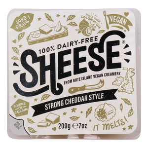 Sheese Strong Cheddar Style Cheese 200g