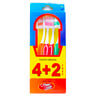 Home Mate Toothbrush Assorted 6 pcs