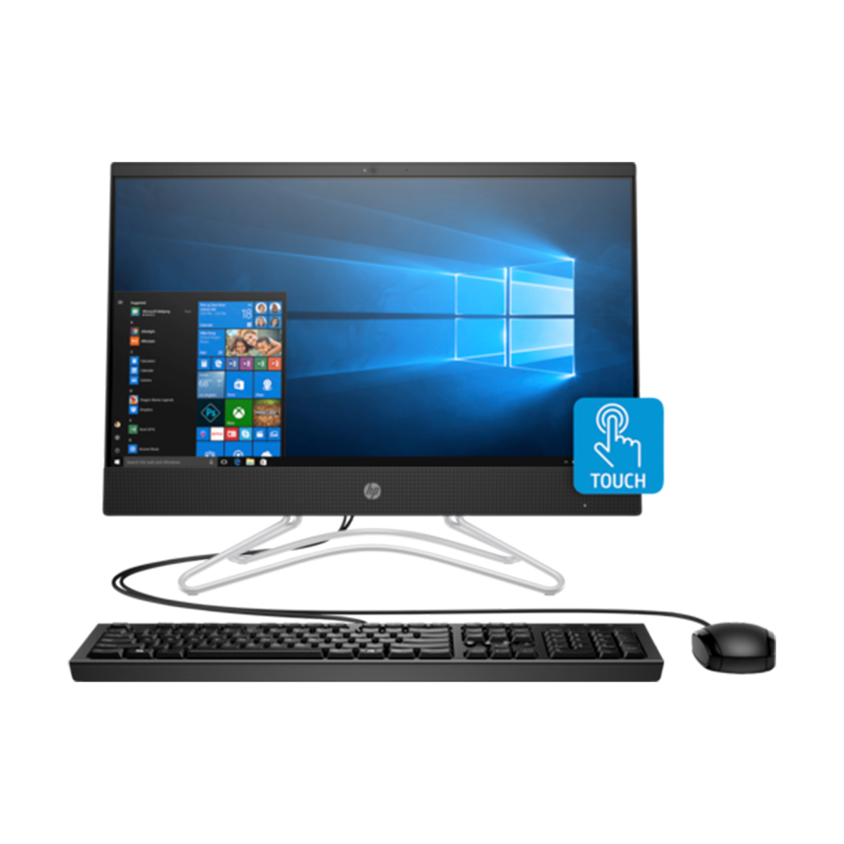 HP All in One Desktop 22-C0006NE Core i5 Black