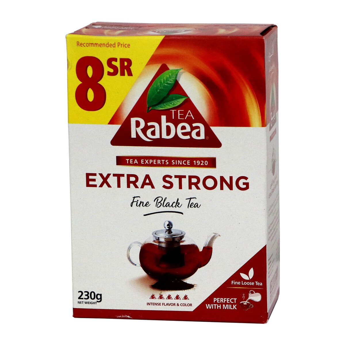 Buy Rabea Extra Strong Tea 230g Online at Best Price | Black Tea | Lulu KSA in Saudi Arabia