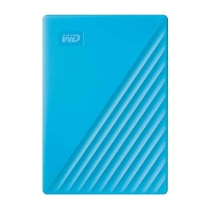 WD 2TB My Passport Portable External Hard Drive, Blue