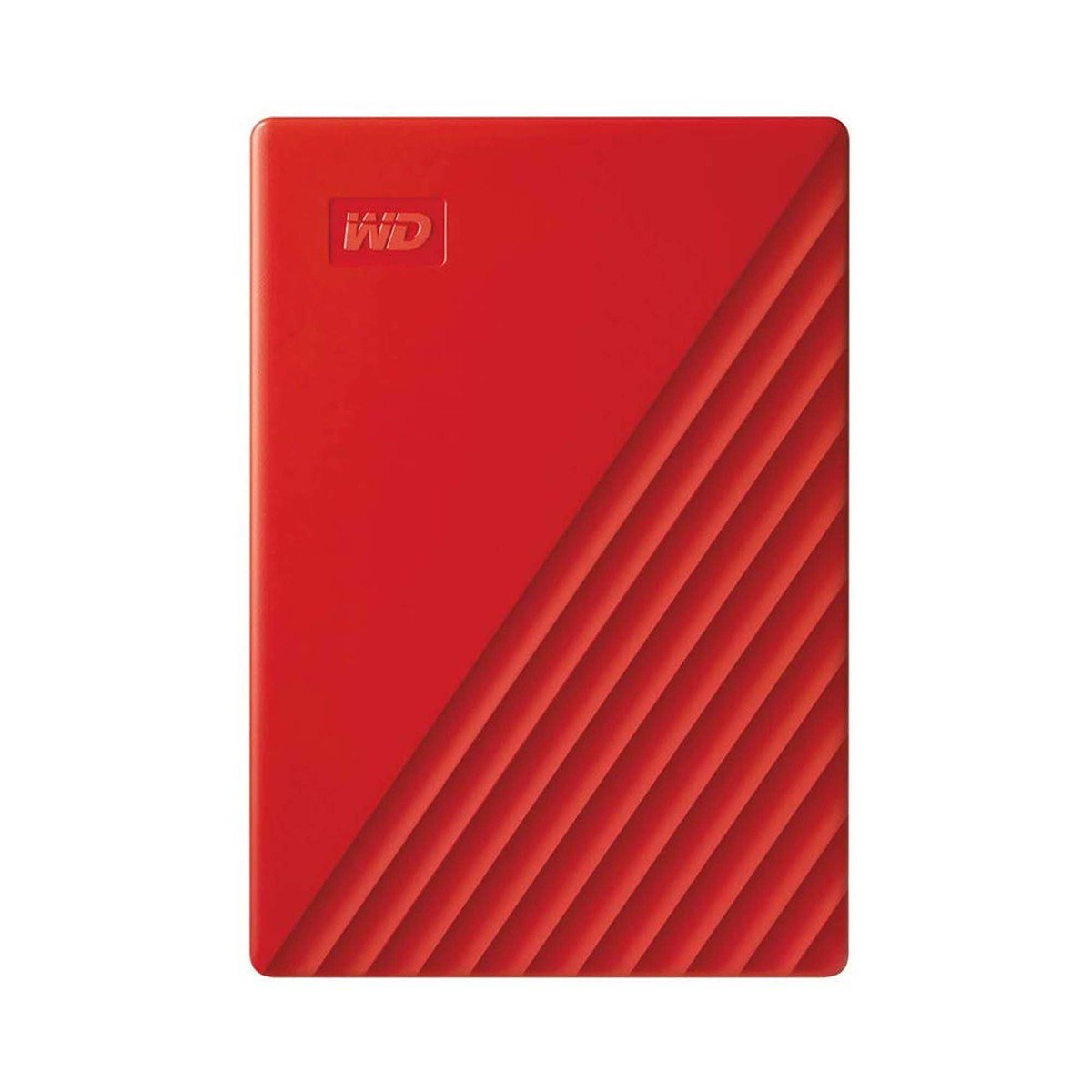 WD 4TB My Passport Portable External Hard Drive, Red