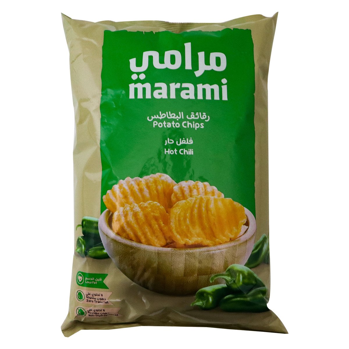 Buy Marami Potato Chips Hot Chili 100g Online at Best Price | Potato Bags | Lulu KSA in Saudi Arabia