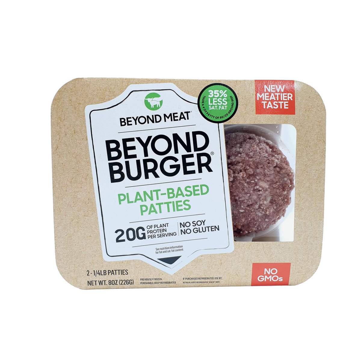 Beyond Meat Plant Based Burger Patties 226 g