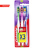 Colgate Toothbrush Zig Zag Medium Assorted Color 3 pcs