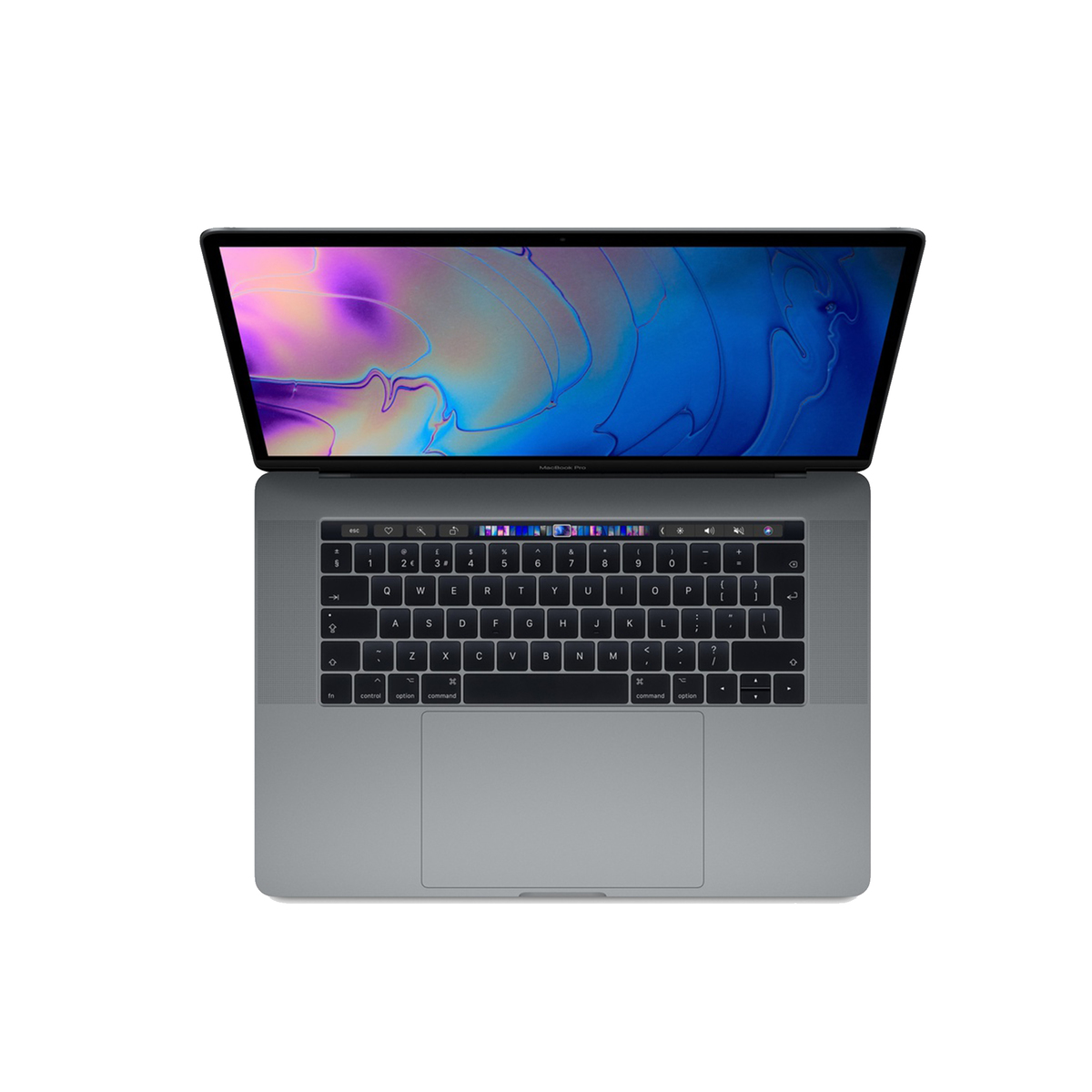 MacBook Pro Touch Bar With 15.4-Inch Retina Display, Core i7 Processor/16GB RAM/256GB SSD/4GB Radeon Pro 555X Graphics Card/Space Gray(MV902B/A)