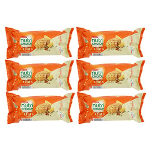 Britannia Nutri Choice Orange Oats Cookies 75g 5+1