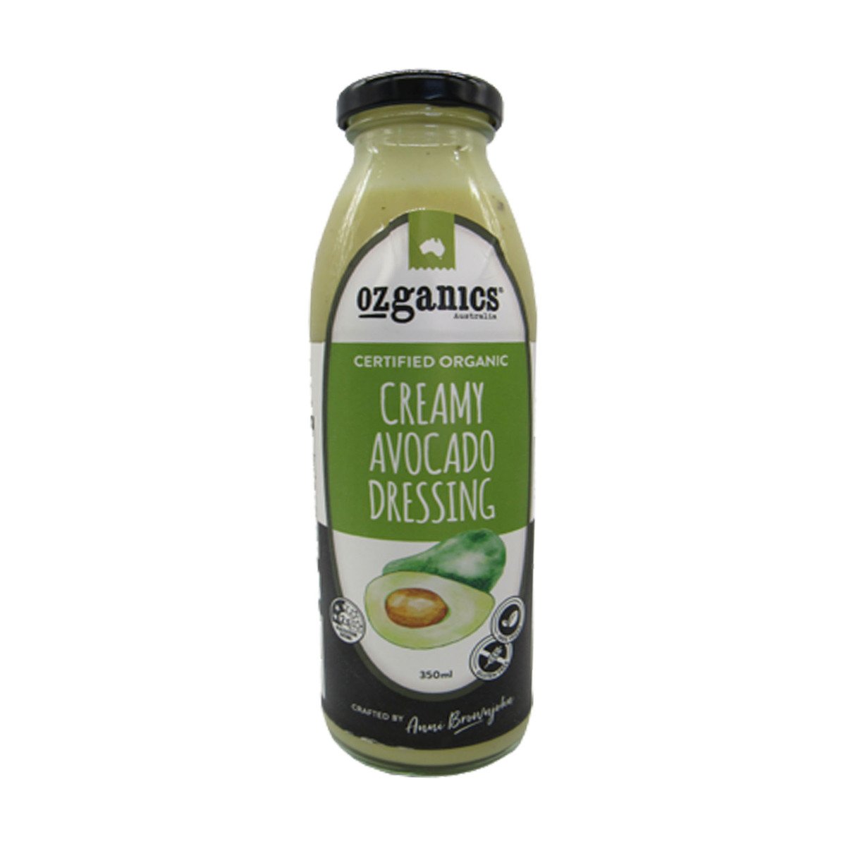 Ozganics Organic Creamy Avocado Dressing 350ml