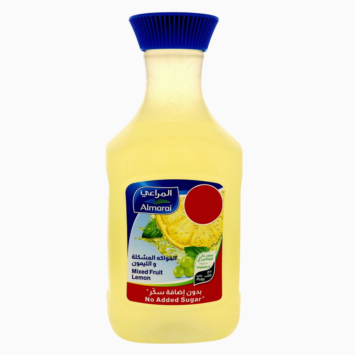 المراعي نكتار الفواكه المشكلة والليمون مع اللب 1.5 لتر