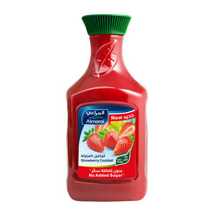 المراعي عصير كوكتيل الفراولة مع اللب 1.5 لتر