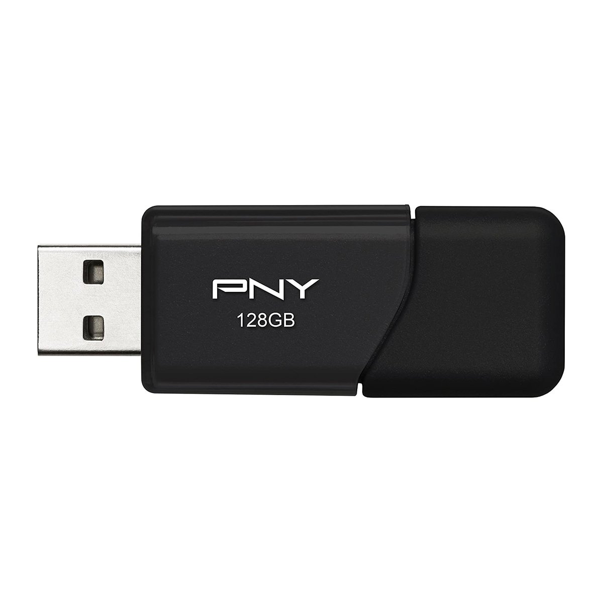 PNY Attache USB 2.0 Flash Drive 128GB P-FD128ATT03-GE Black