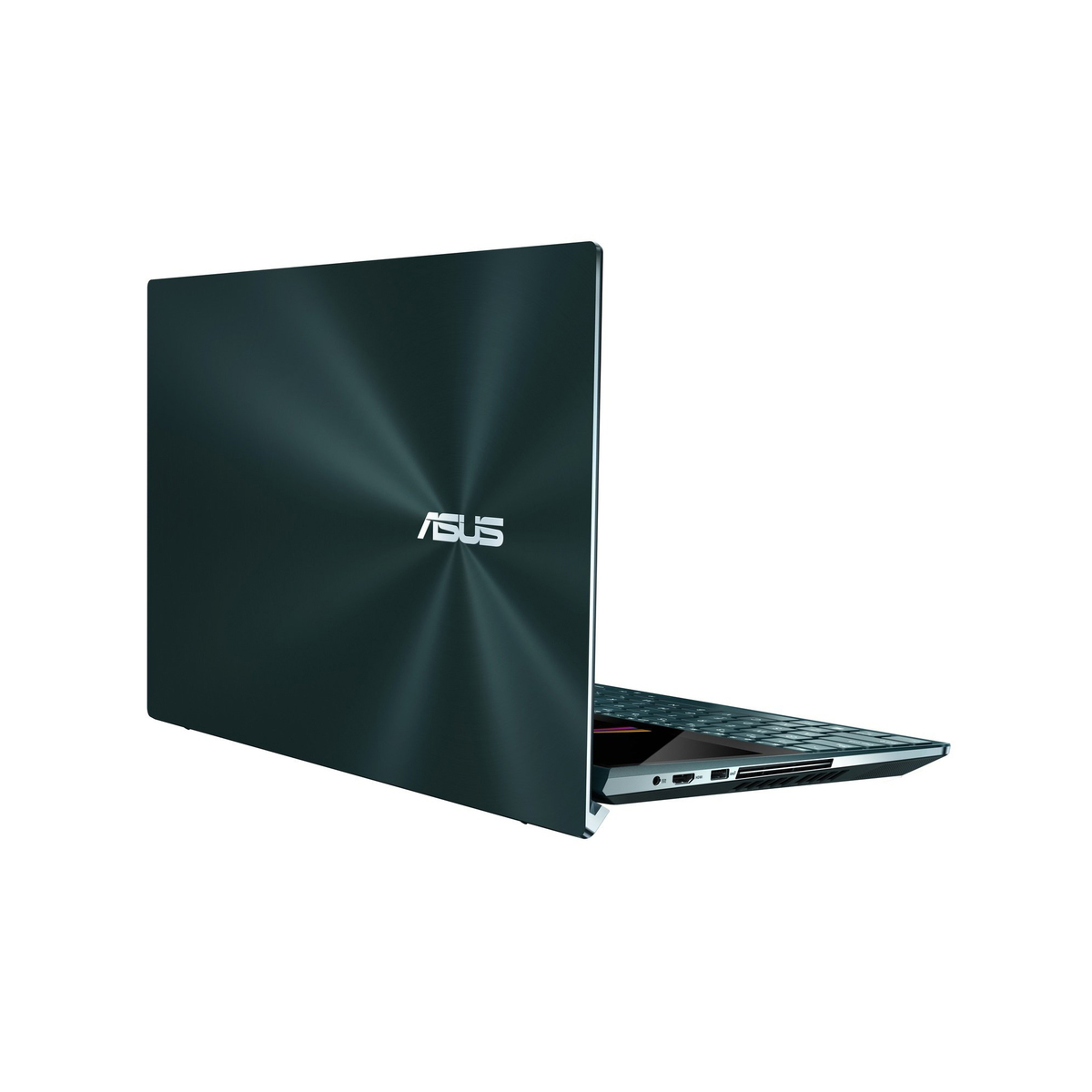 Asus ZenBook Pro Duo UX581GV-H2001TS Laptop (Celestial Blue)- Intel i9-9980HK 5.0 GHz, 32GB RAM, 1TB SSD, Nvidia GeForce RTX 2060(6GB GDDR6), 15.6 inches 4K UHD OLED Touch, Windows 10