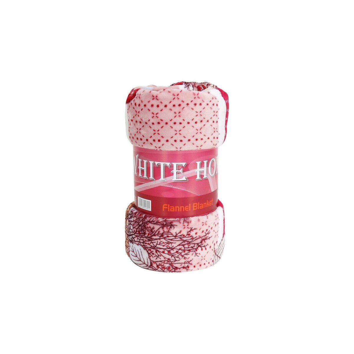 وايت هوم بطانية من الفلانيل 200 × 220 سم بألوان وتصاميم متنوعة
