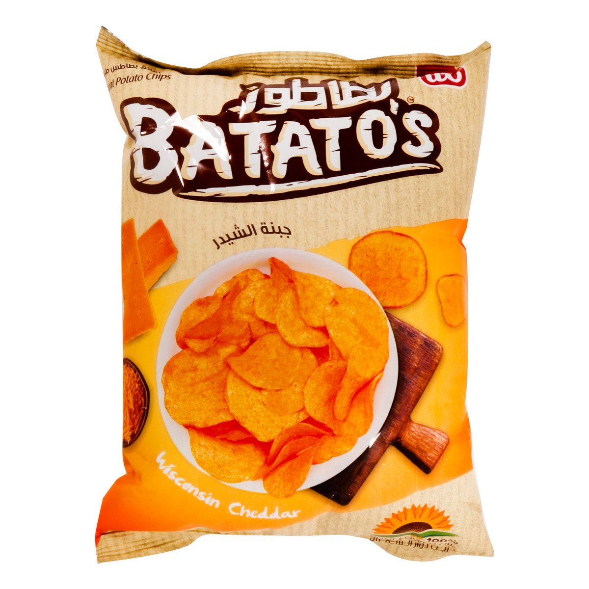 Batato's Wisconsin Cheddar Chips 30g
