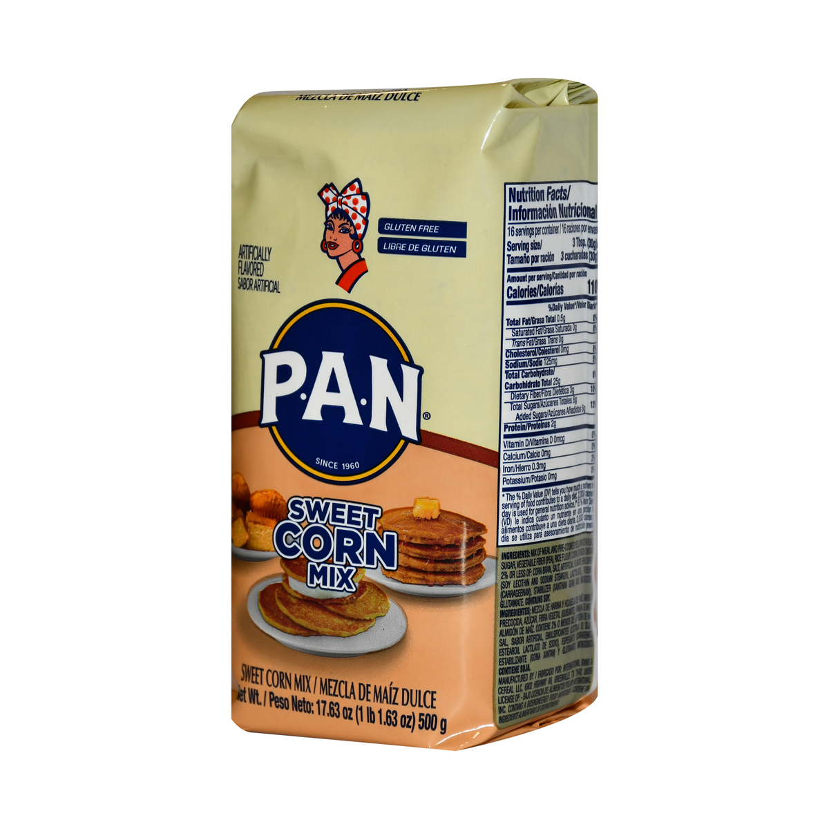 Pan Sweet Corn Mix Gluten Free 500 g