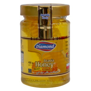 Daimond Acacia Honey With Honey Comb 400g