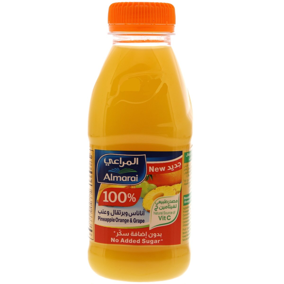 Almarai 100% Pineapple Orange And Grape Juice 200 ml