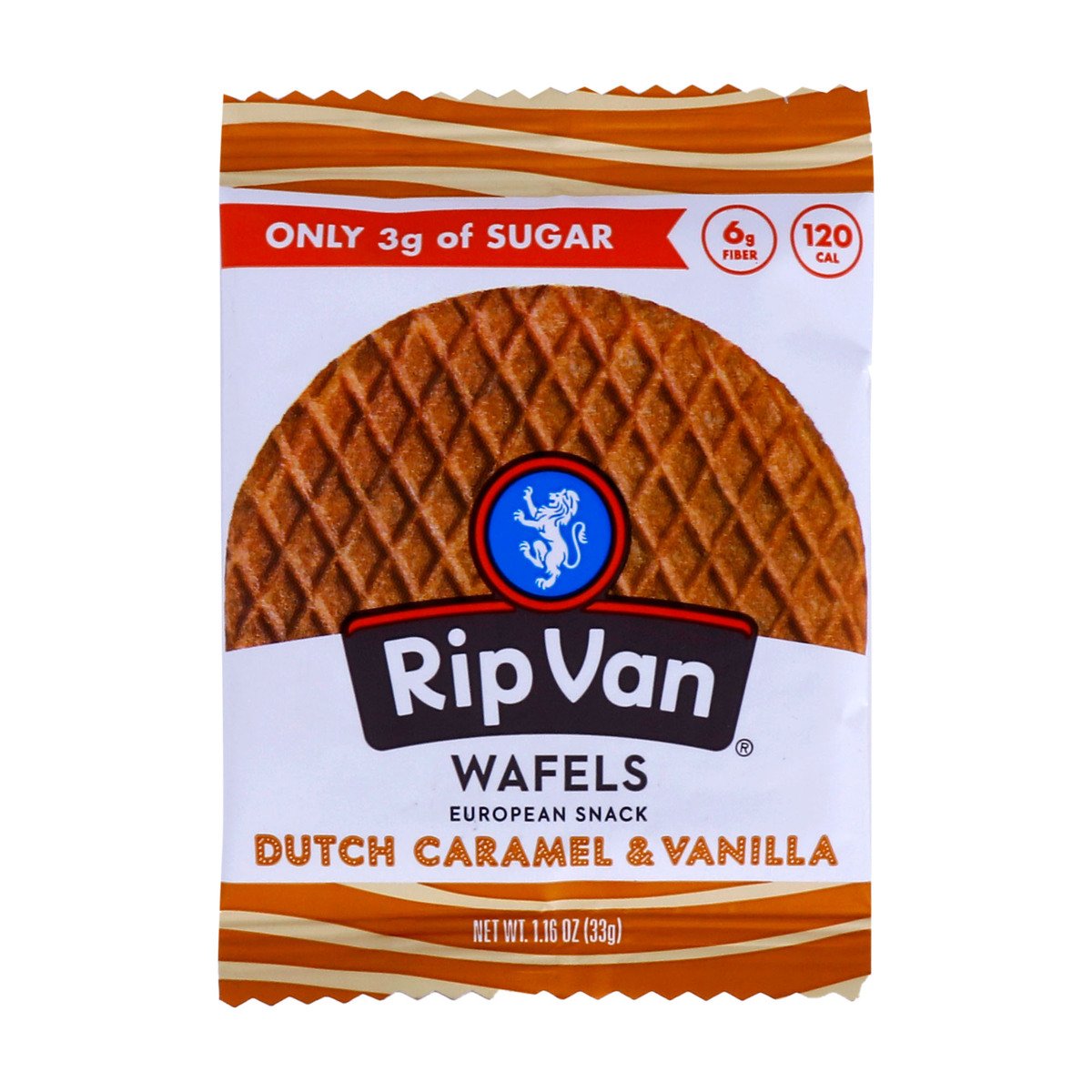 Rip Van Wafels Dutch Caramel & Vanilla 33 g