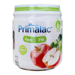 Primalac Baby Food Apple Jar 6+months 90g