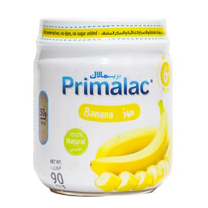 Primalac Baby Food Banana Jar 6+months 90g