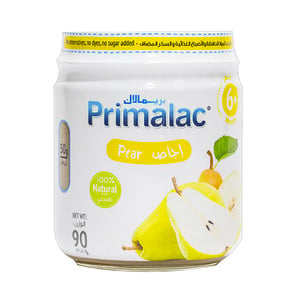 Primalac Baby Food Pear Jar 6+months 90g