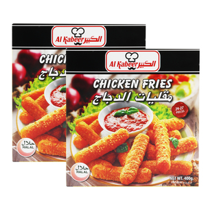Al Kabeer Chicken Fries 2 x 400g