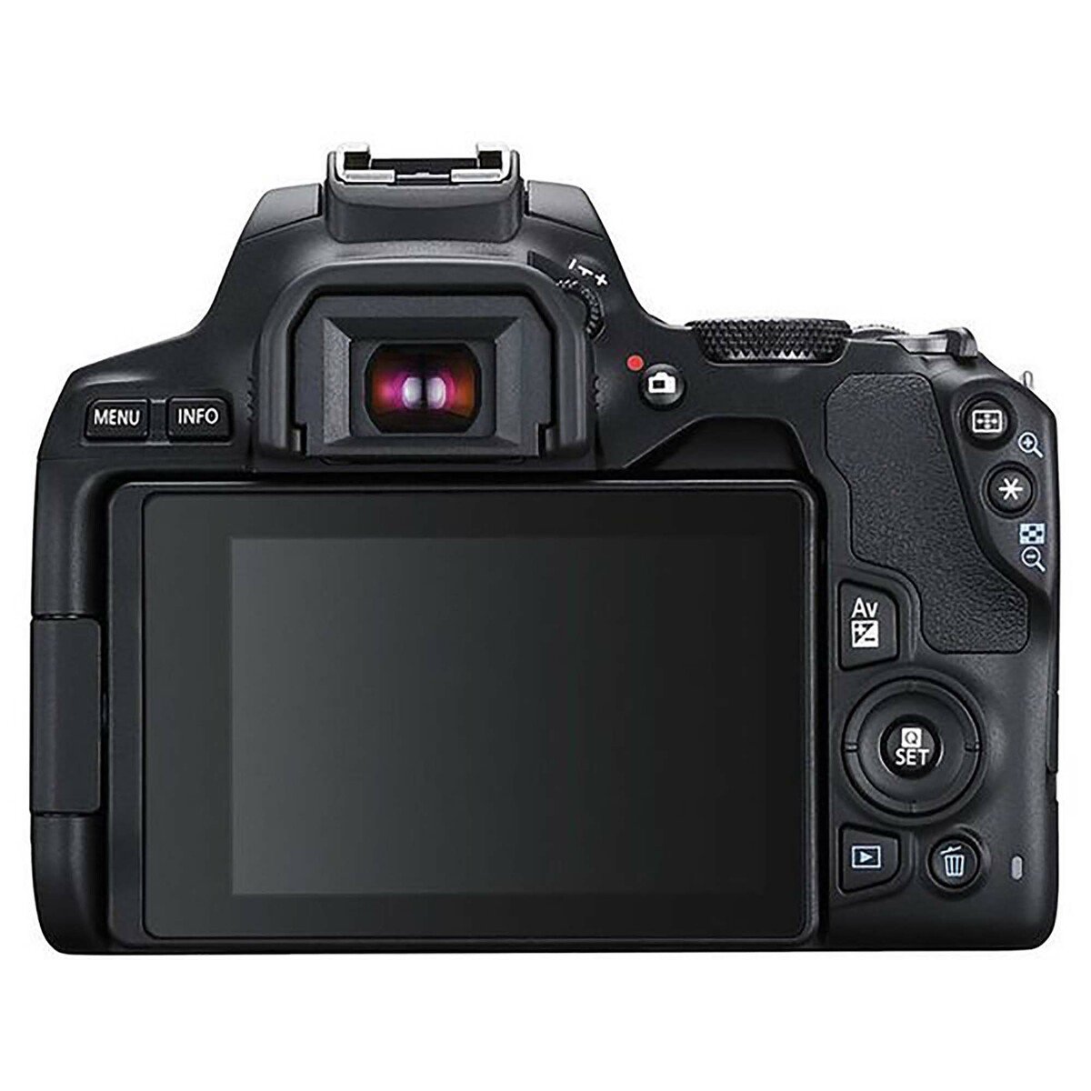 Canon DSLR Camera EOS 250D EF-S 18-55mm IS Lens Silver + 75-300mm DC Lens
