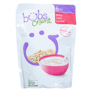 Bubs Organic Baby Oat Cereal 6+ Months 125 g