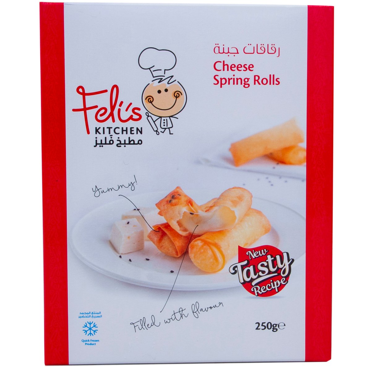 Feli's Kitchen Cheese Spring Rolls 250 g