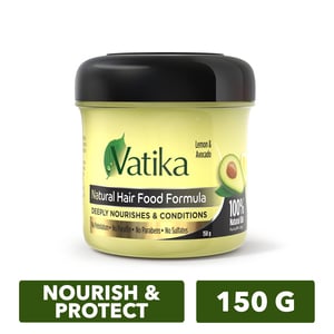 Dabur Vatika Lemon & Avocado Natural Hair Food Formula 150ml