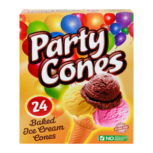 Honeyfield Baked Ice Cream Party Cones 24pcs